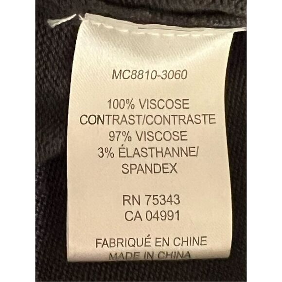 Cynthia Rowley Draped Cardigan Sweater Jacket Grey Long Sleeve Size XS - Picture 6 of 6